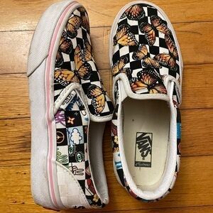 Vans custom shoes size youth 1.5 ONE OF A KIND!!!